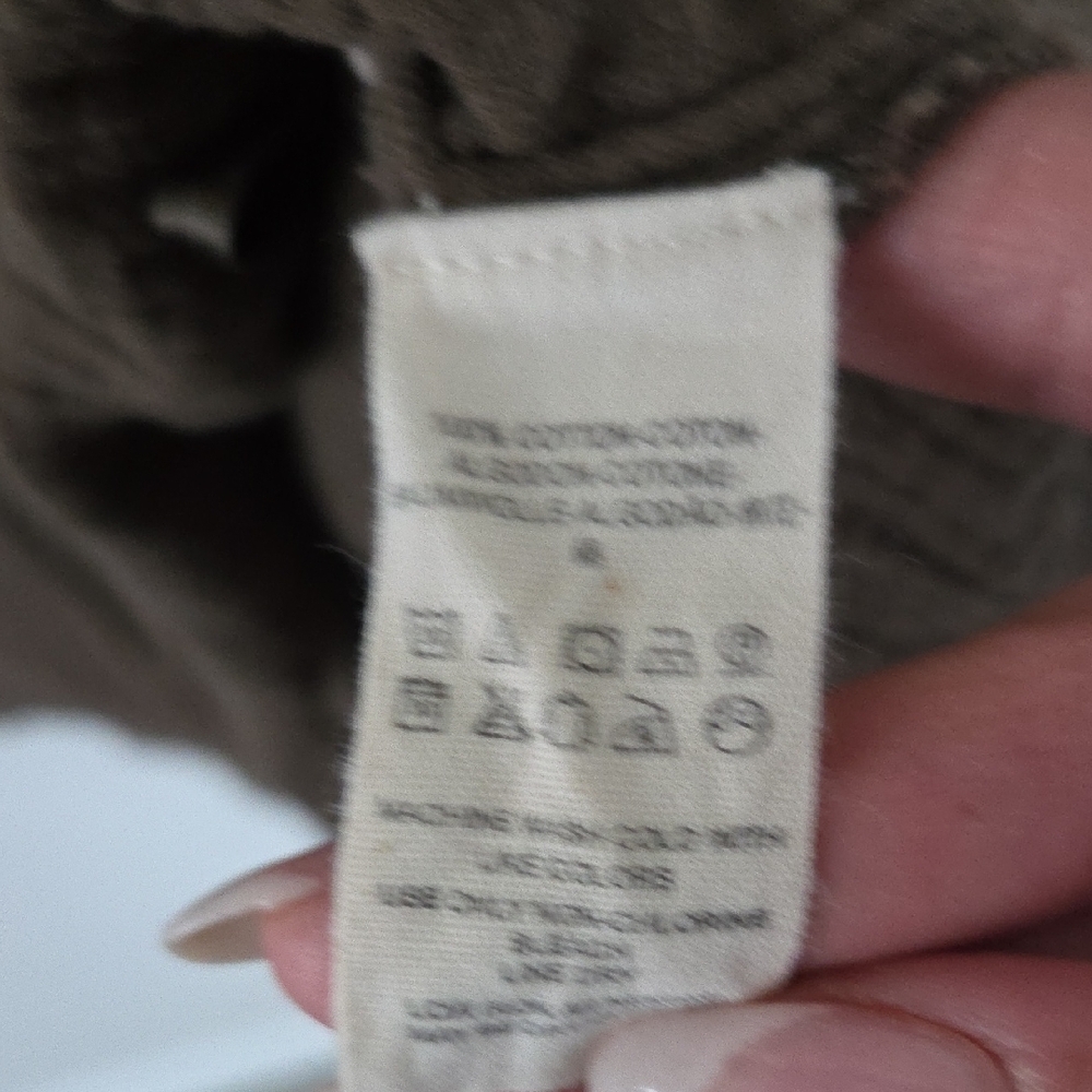 NWOT Free People Olive Blouse - Picture 5 of 9